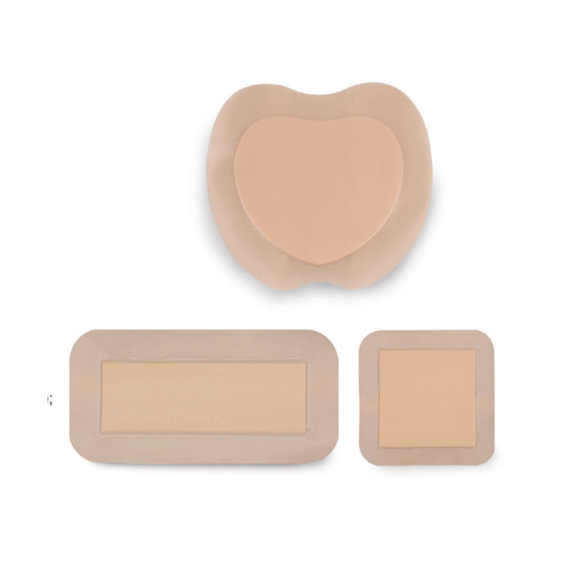 Silikonová pěna obvazový okraj