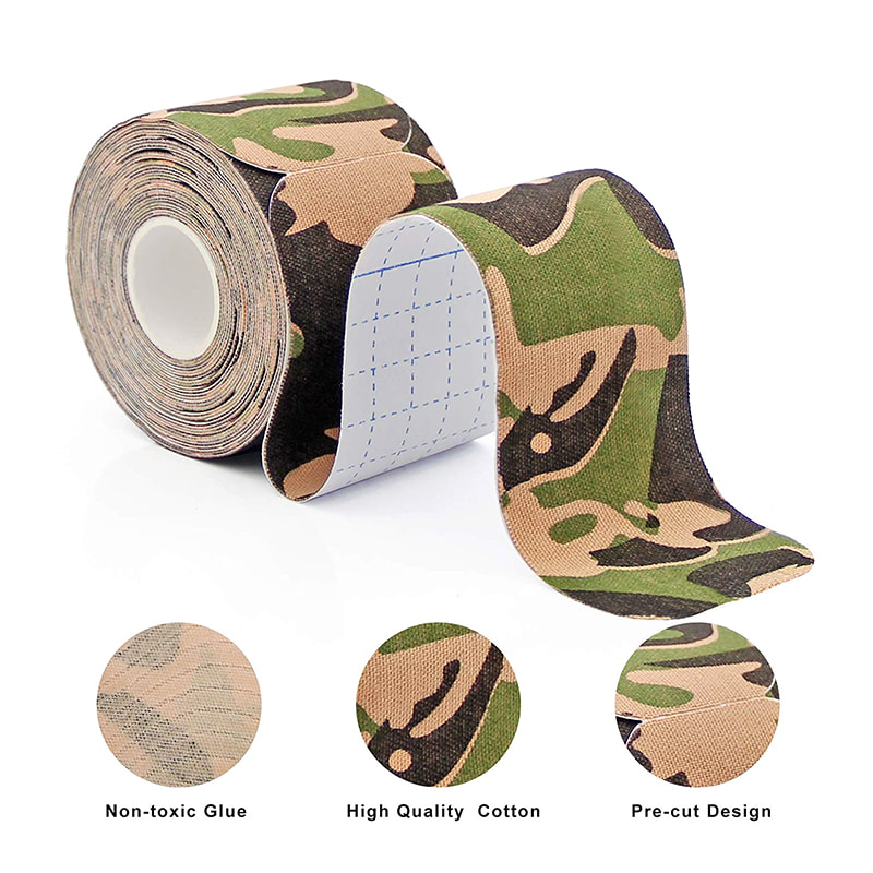 Výrobce Camo Kinesiology Sports Muscle Tape 2,5 cm x 5 m - Physio Sticky Kinesiology Tape pro podporu a zotavení