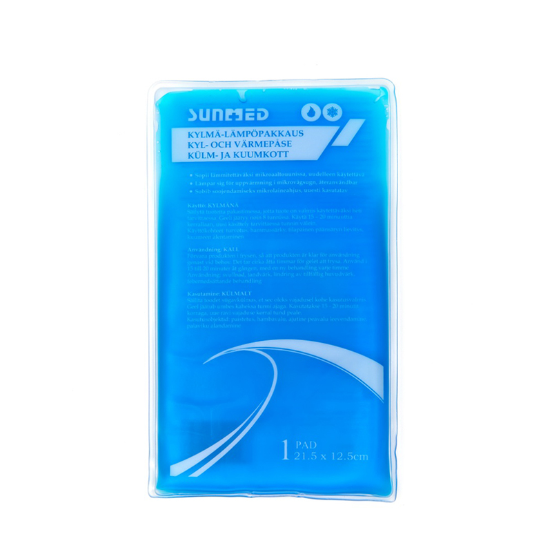 Opakovaně použitelné flexibilní měkké gelové teplé a studené balení pro zranění 