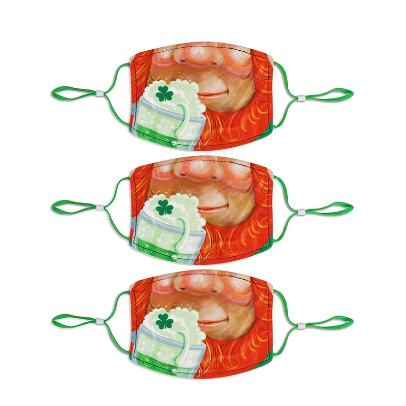 Nově tištěná chanuková sváteční dětská bavlněná maska 