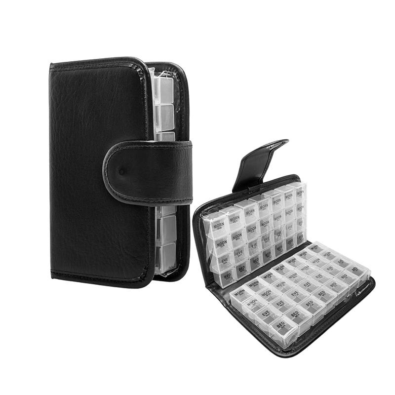 Propagační vlastní organizér na 14denní pilulky s pouzdrem 