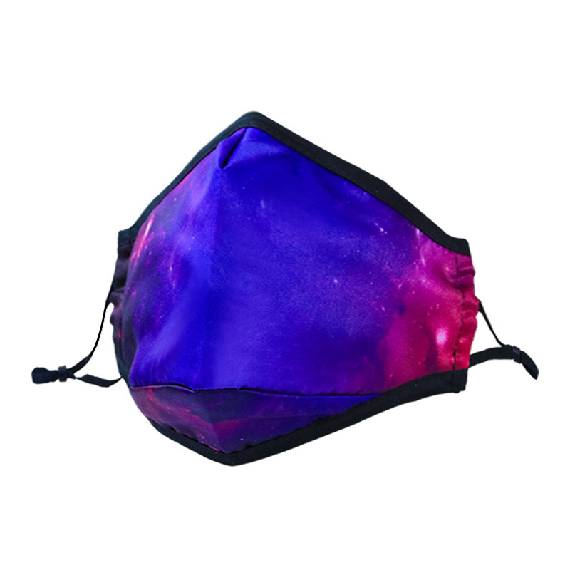 Vlastní bavlněná maska na obličej pro dospělé s potiskem v plné velikosti 