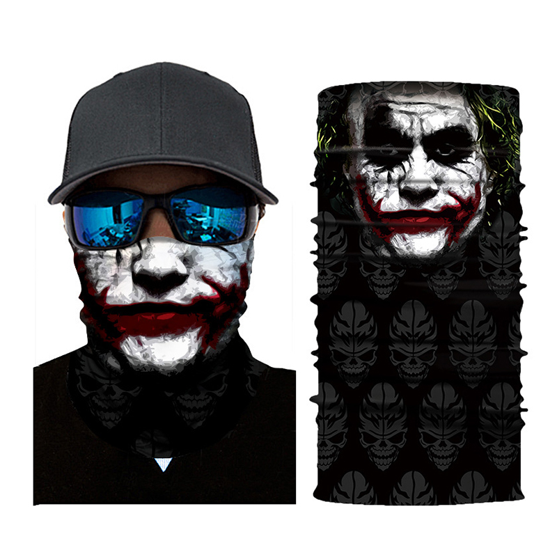 Módní multifunkční cyklistická maska z elastické bavlněné pokrývky hlavy 