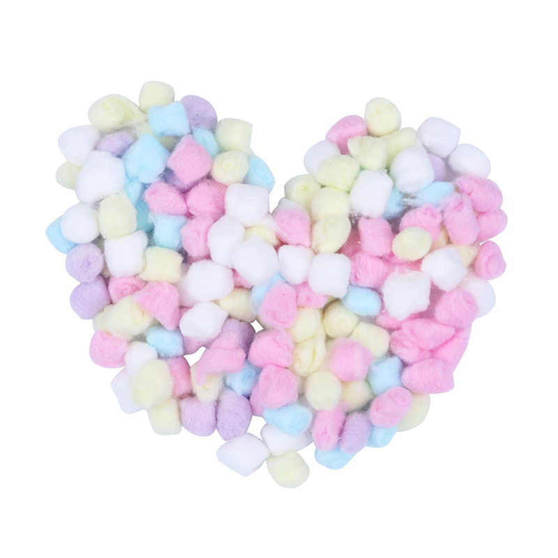 Jednorázová barevná vycpávka z vaty pro křečka 