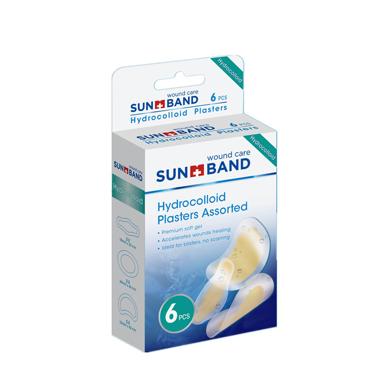 Prémiová měkká gelová hydrokoloidní náplast na puchýře 