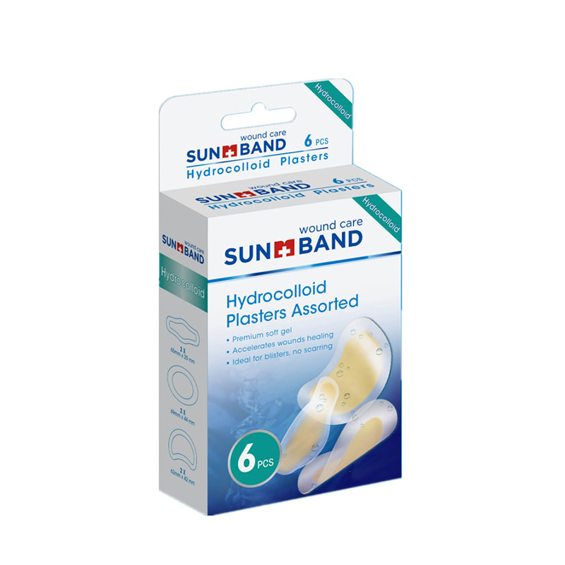 Prémiová měkká gelová hydrokoloidní náplast na puchýře 