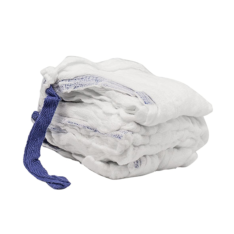 Sterilní bavlněná chirurgická gázová houba Medical Lap pro nemocnice 