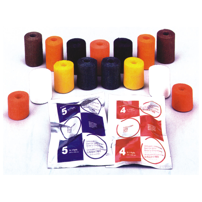 Odlévací obvaz první pomoci Sklolaminátová odlévací páska