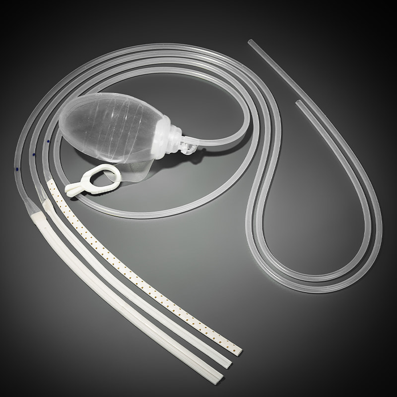 Silikonový drenážní systém